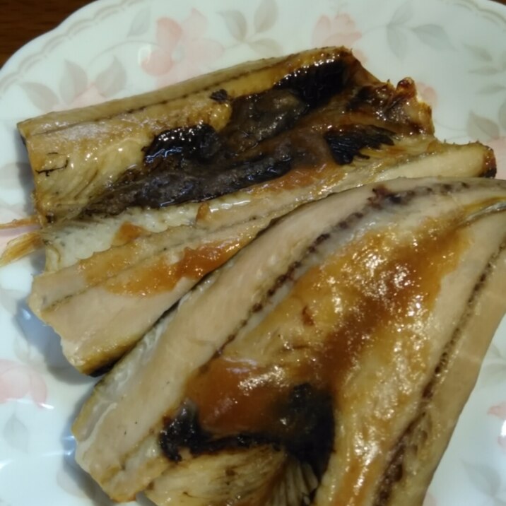 秋刀魚の梅肉焼き!